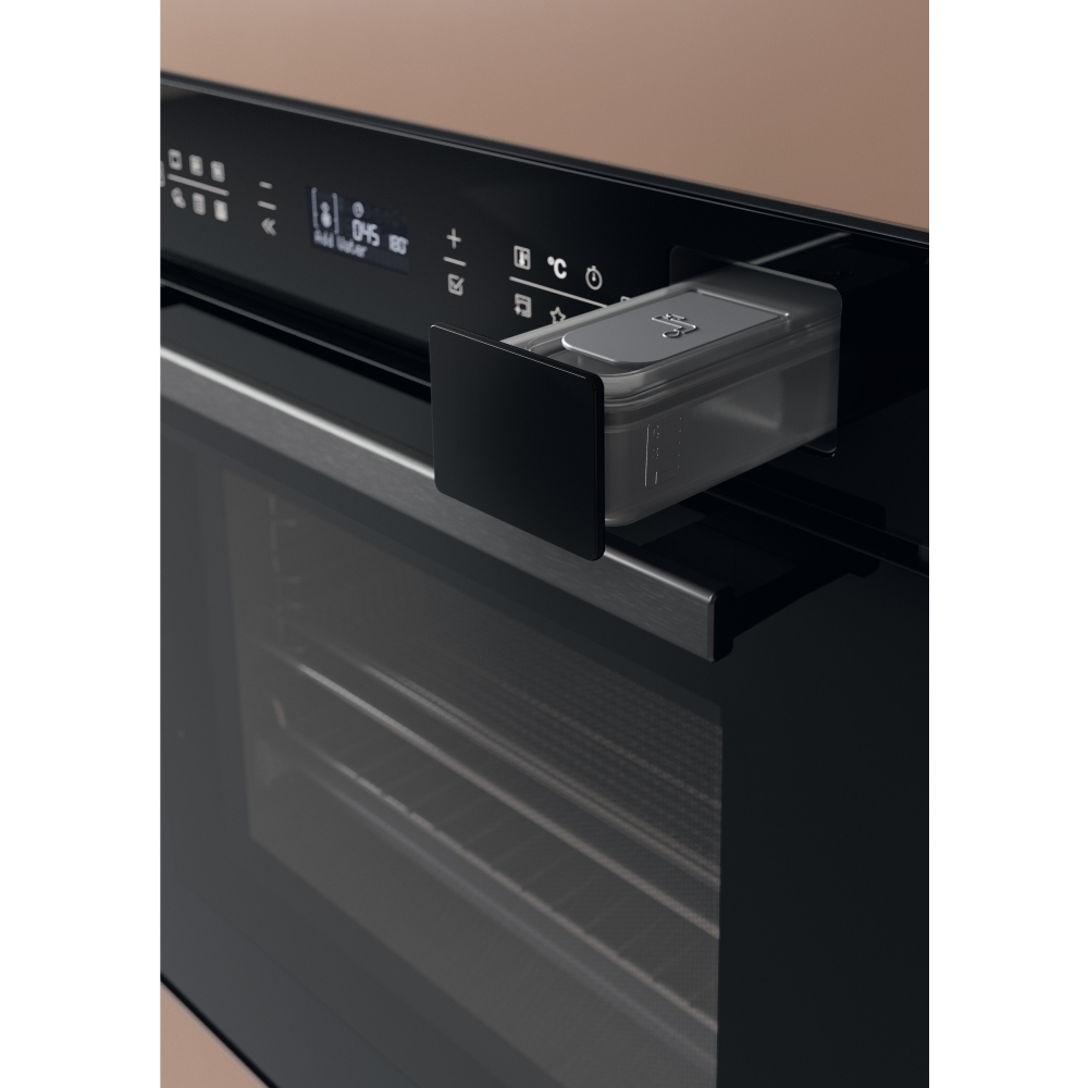 Hotpoint HOI6A8PT1SBUK Built-In Electric Single Oven with Pyrolytic Cleaning, Black, A+ Rated