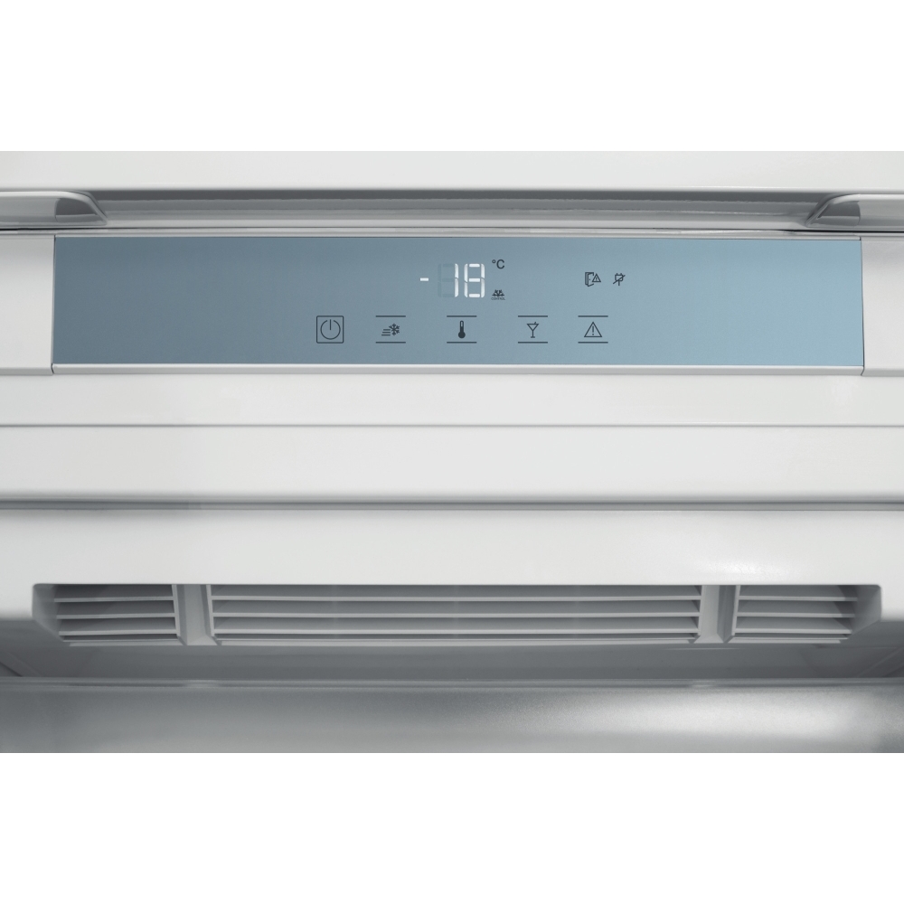 Hotpoint HTSD18F013H1 No Frost Built-In Freezer, Sliding Hinge, E Rated