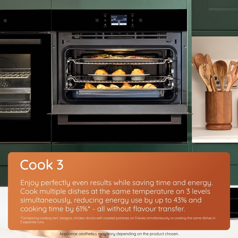 Hotpoint HCT9A9PHTSBUK Compact Oven, Black