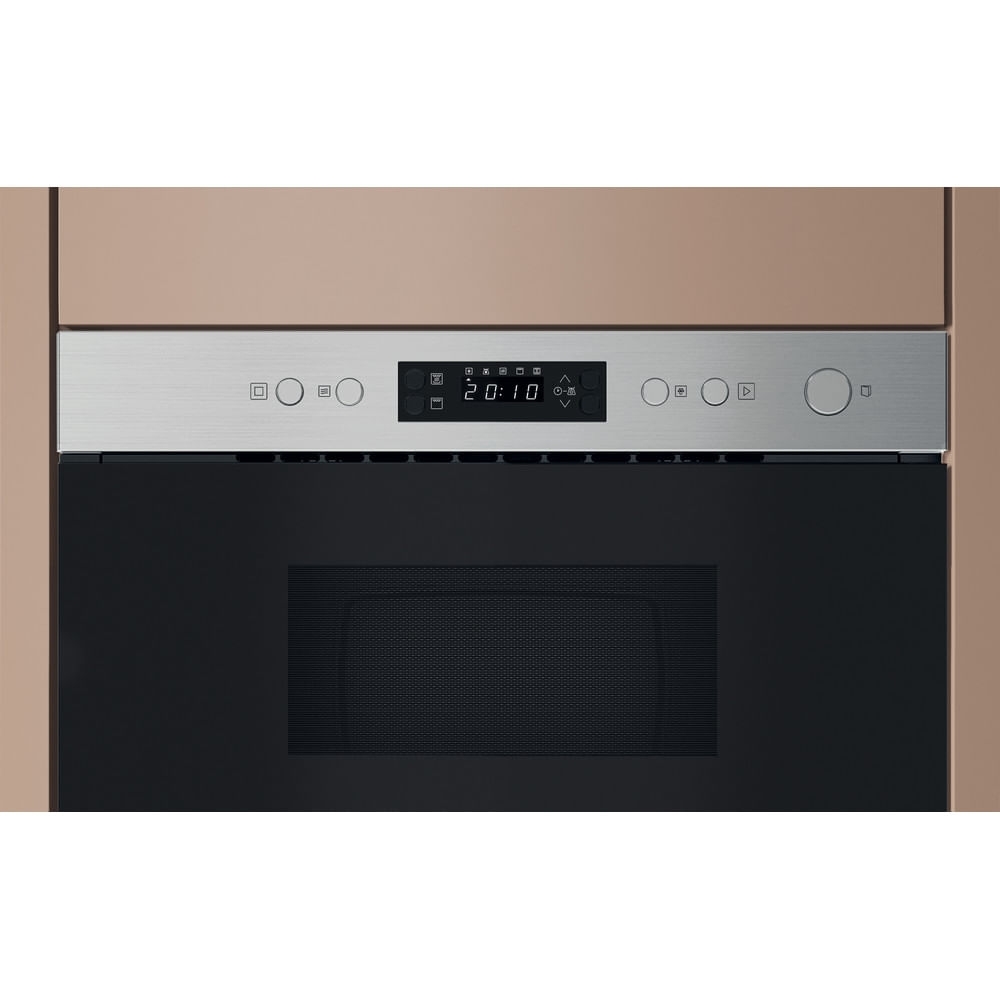 Hotpoint HPM K12C XUK Built-In Microwave with Grill, Stainless Steel