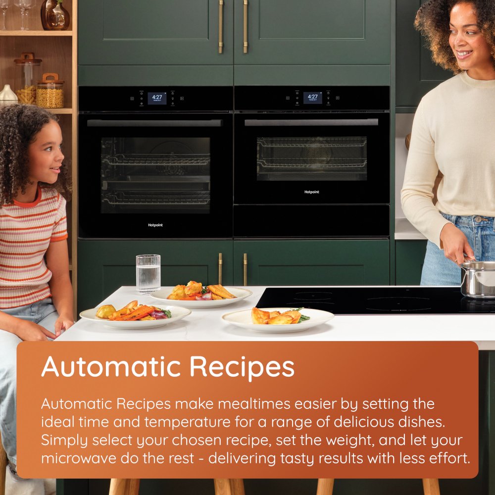 Hotpoint HPM K12C XUK Built-In Microwave with Grill, Stainless Steel