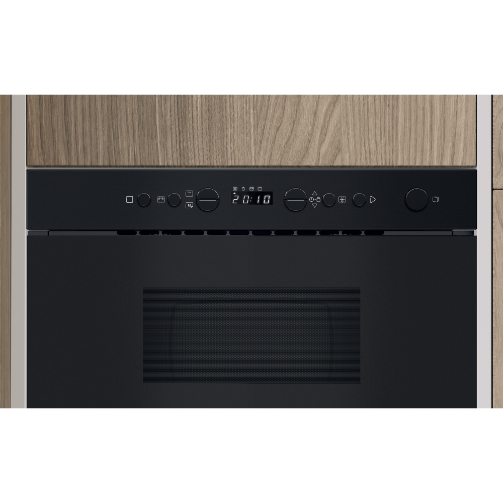 Indesit IM K12 BUK Built-In Microwave with Grill, Black