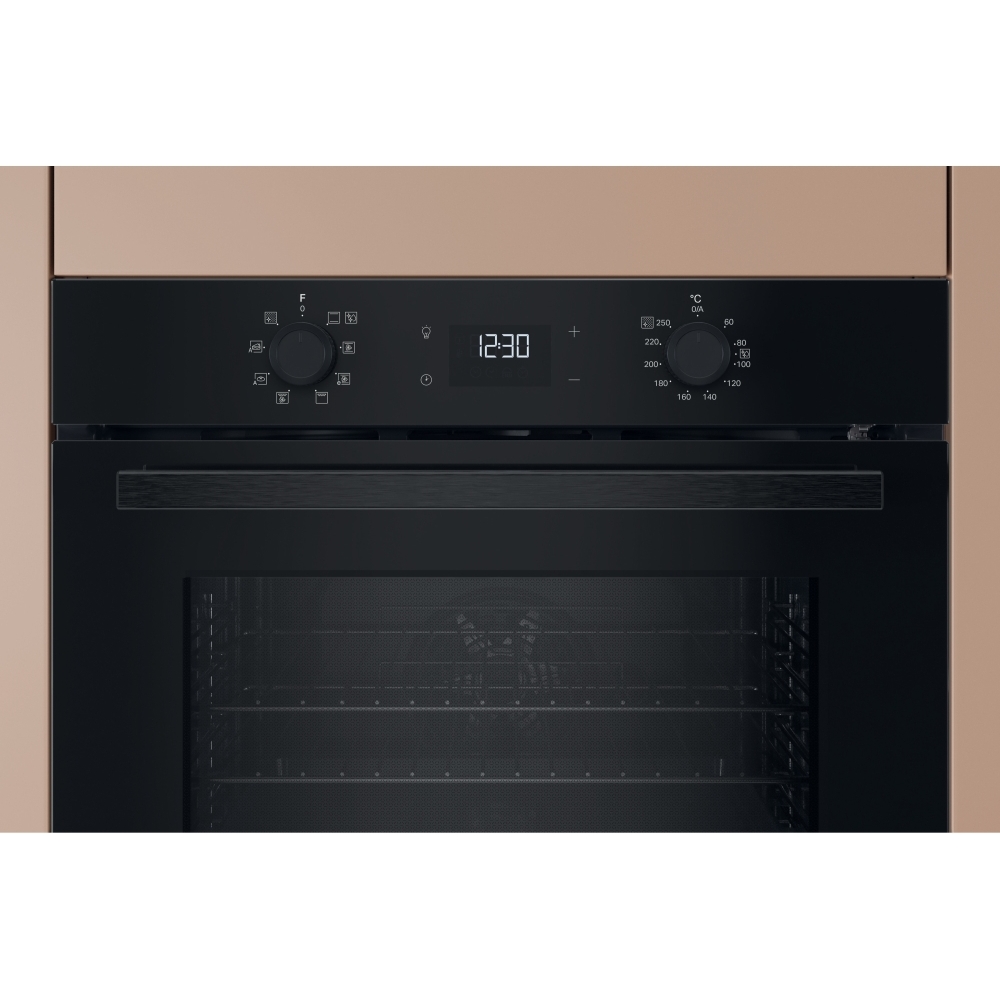 Hotpoint HO 475P B UK Built-In Electric Single Oven, Black, A++ Rated