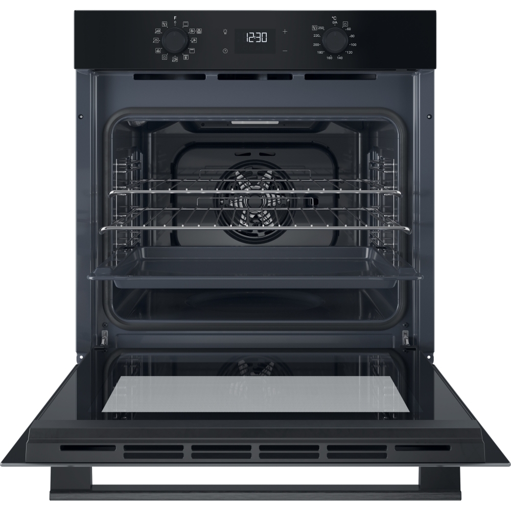 Hotpoint HO 458H B UK Built-In Electric Single Oven, Black, A+ Rated