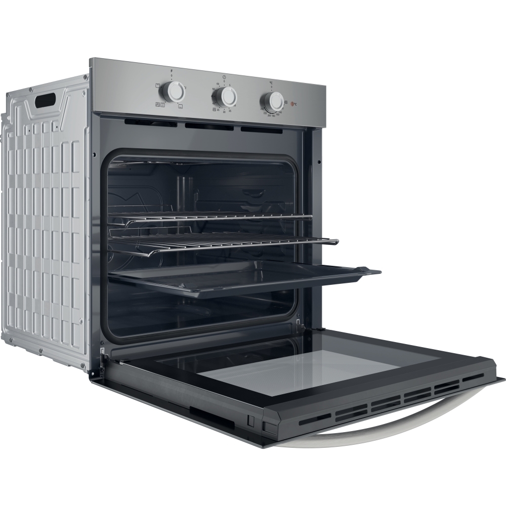 Indesit IO 232H X UK Built-In Electric Single Oven, Stainless Steel, A Rated