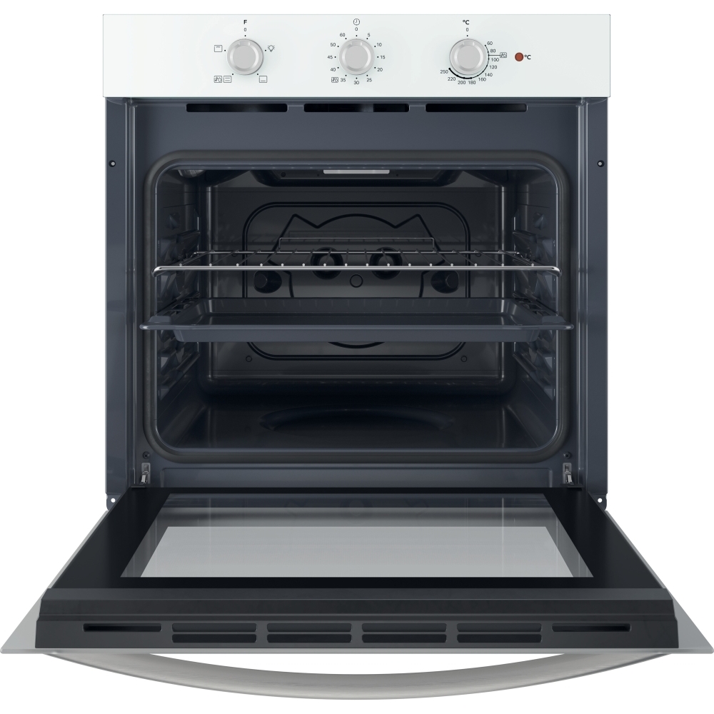 Indesit IO 232H W Built-In Electric Single Oven, White, A Rated