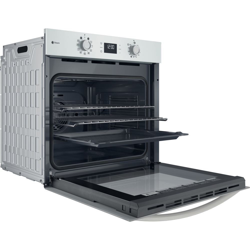 Indesit IO 258HS W UK Built-In Electric Single Oven, White, A Rated