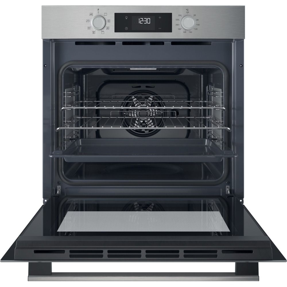 Hotpoint HOM 255C X UK Built-In Electric Single Oven, Stainless Steel, A Rated