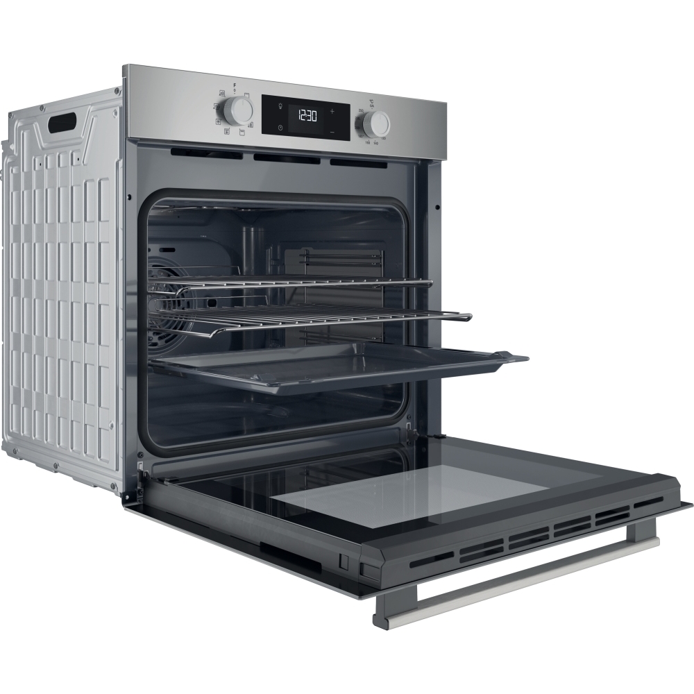 Hotpoint HOM 255C X UK Built-In Electric Single Oven, Stainless Steel, A Rated