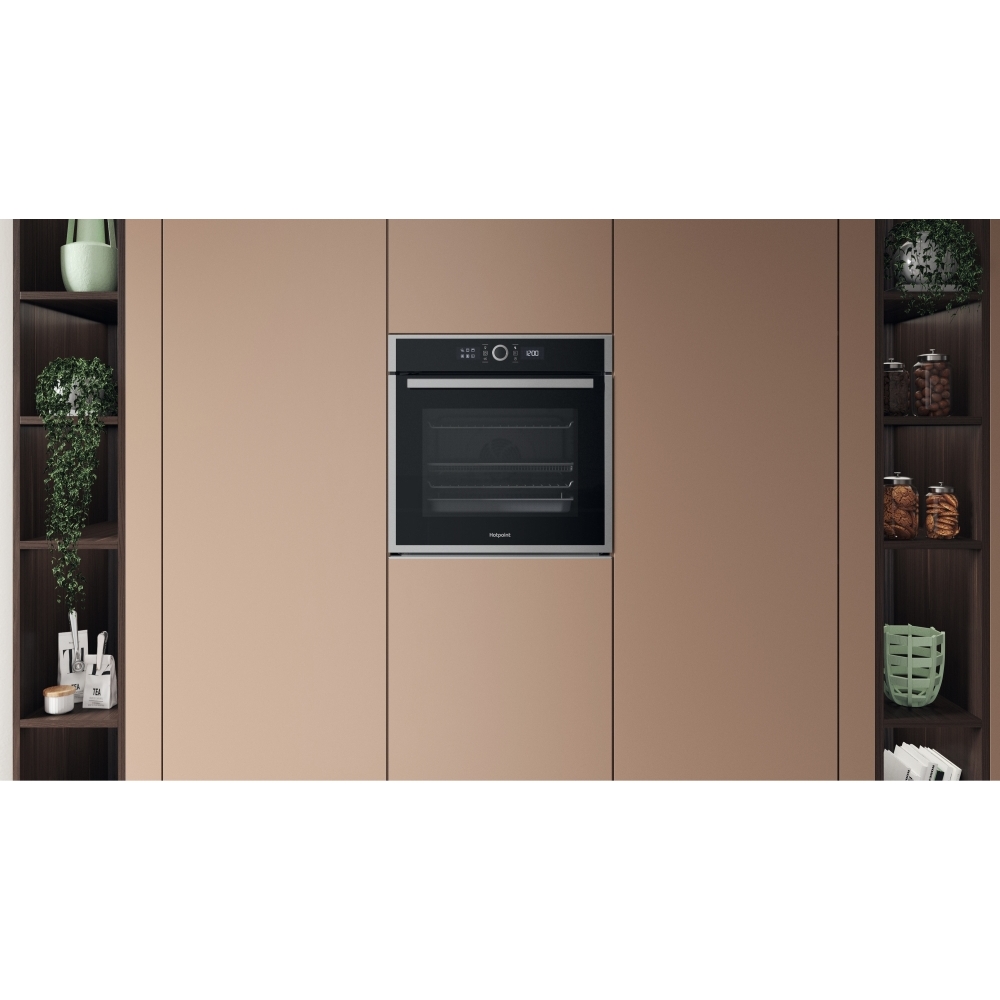 Hotpoint HOIM4S8CM0XUK Built-In Electric Single Oven, Stainless Steel, A+ Rated