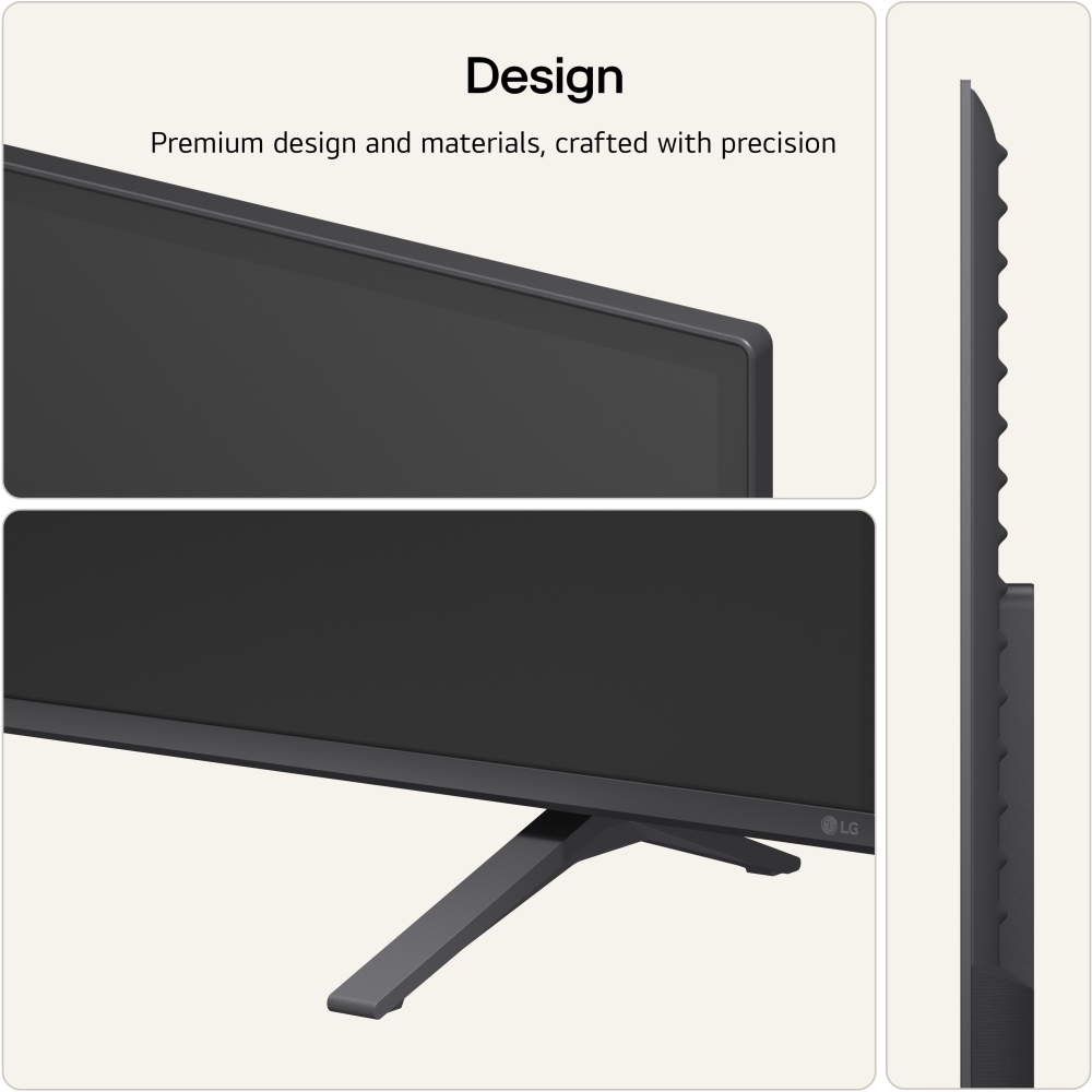 LG 85NU900B6LA.AEK 85" LED Smart Television, 4K Ultra HD, Black, F Rated