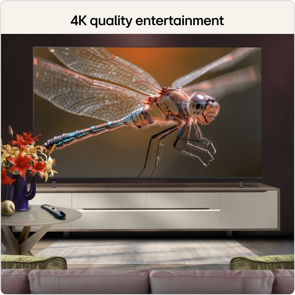 LG 85NU900B6LA.AEK 85" LED Smart Television, 4K Ultra HD, Black, F Rated