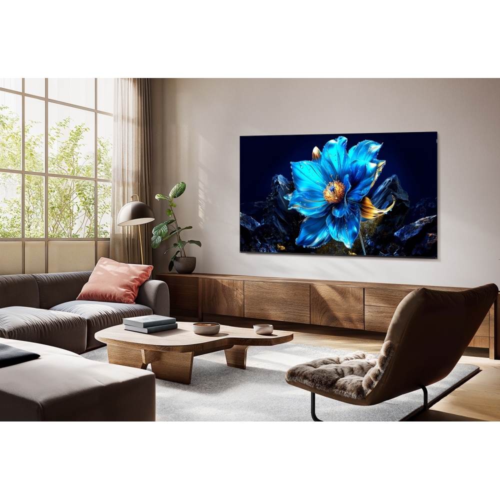 TCL 85P7K-UK 85" QLED Smart Television, 4K Ultra HD, Black, F Rated