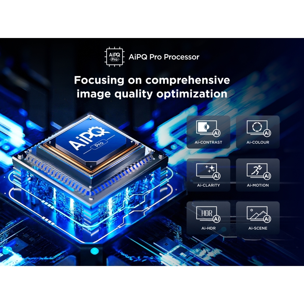 TCL 85Q7C-UK 85" Mini LED Smart Television, 4K Ultra HD, Black, D Rated