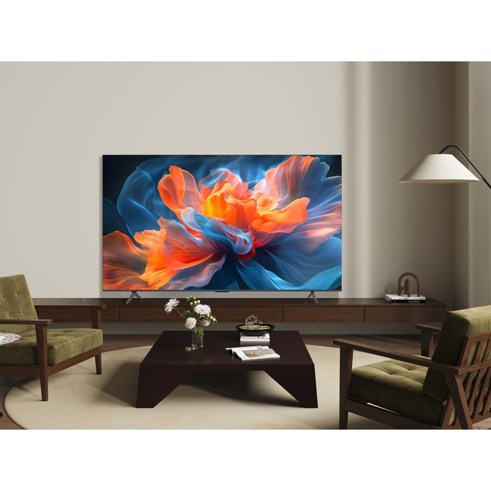 TCL 85T8C-UK 85" QLED Smart Television, 4K Ultra HD, Black, F Rated