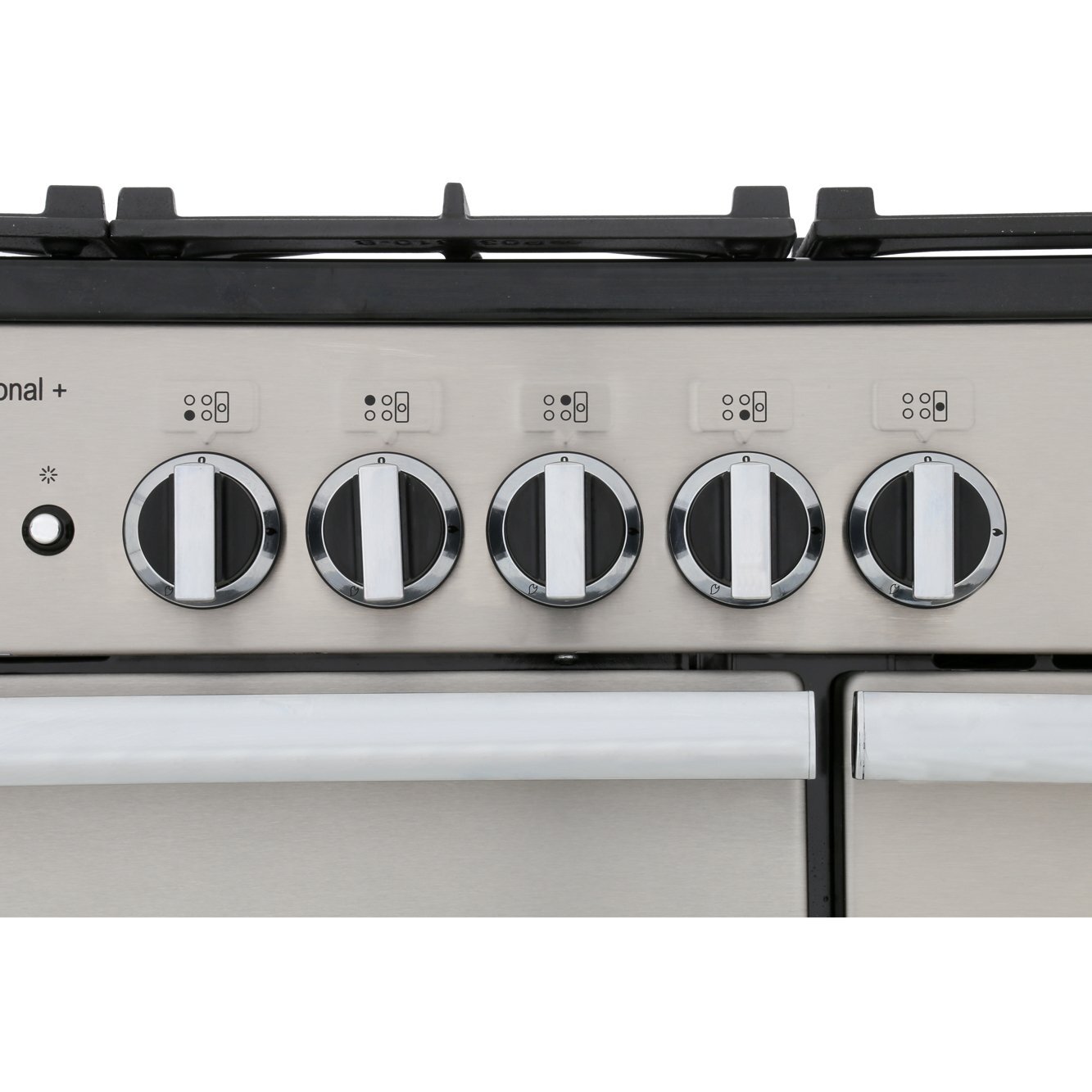 Rangemaster Professional Plus PROP90NGFSS/C 90cm Gas Range Cooker Stainless Steel / Chrome, A