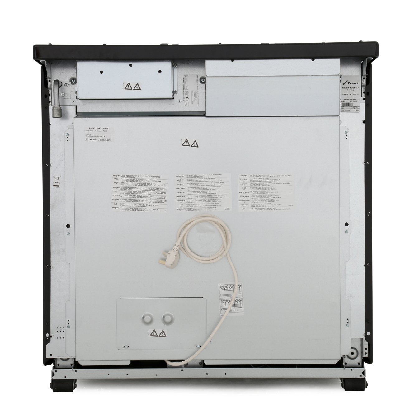 Rangemaster PROP90NGFSS/C 90cm Gas Range Cooker Professional Plus Stainless Steel / Chrome, A Rated