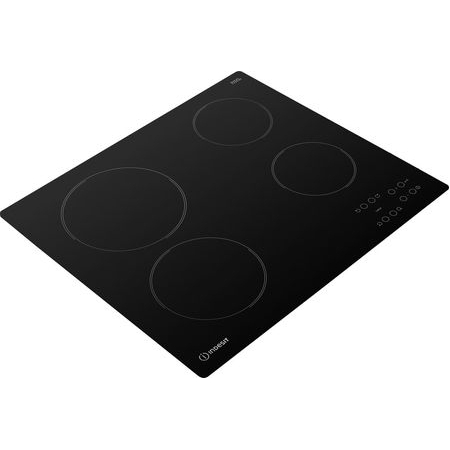Indesit RI161C 58cm Ceramic Hob, Black