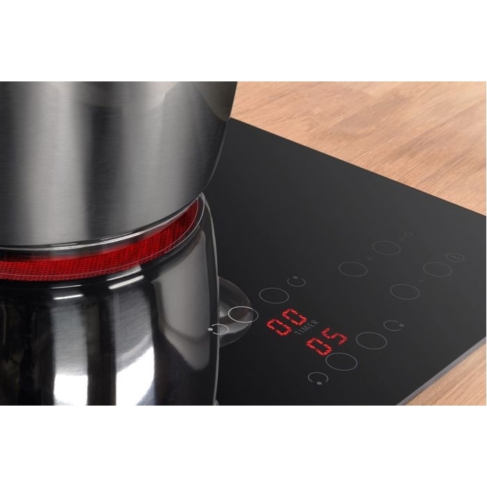 Indesit RI161C 58cm Ceramic Hob, Black