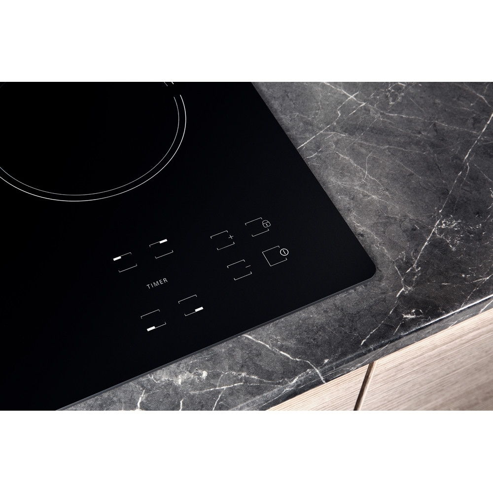 Hotpoint HR612CH 58cm Ceramic Hob, Black