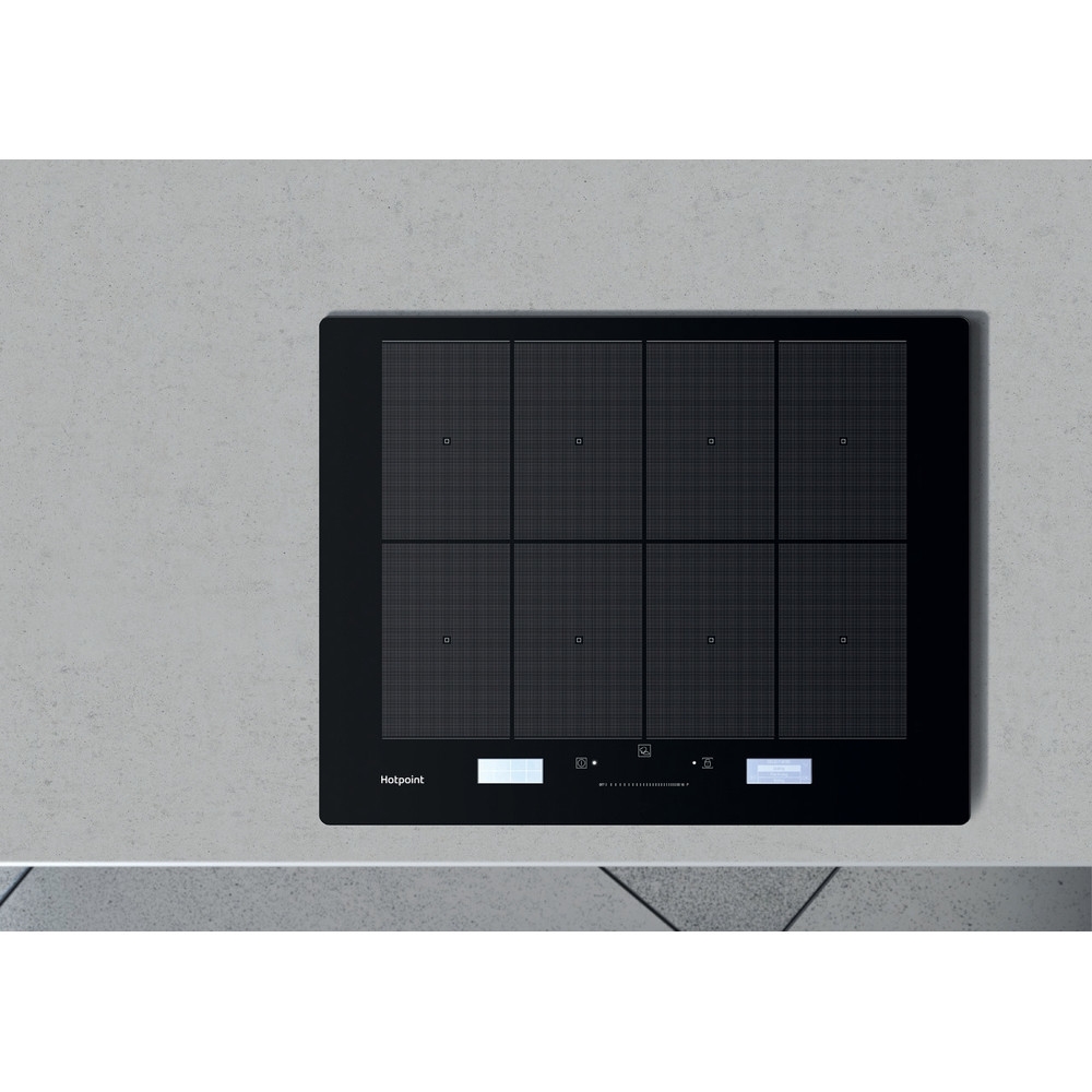 Hotpoint ACP778C/BA 77cm Induction Hob, Black
