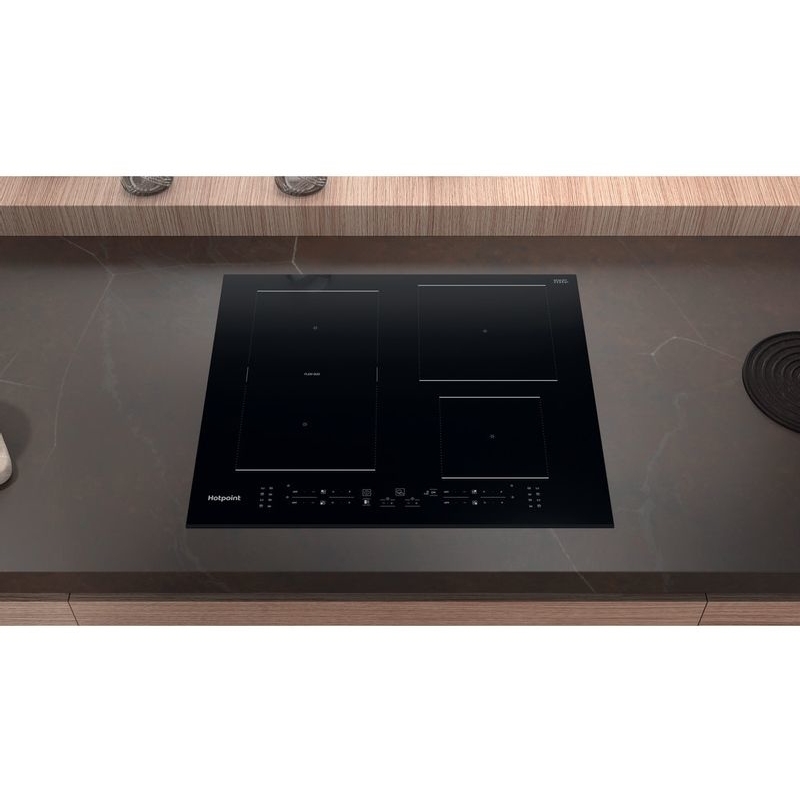 Hotpoint TB7960CBF 59cm Induction Hob, Black