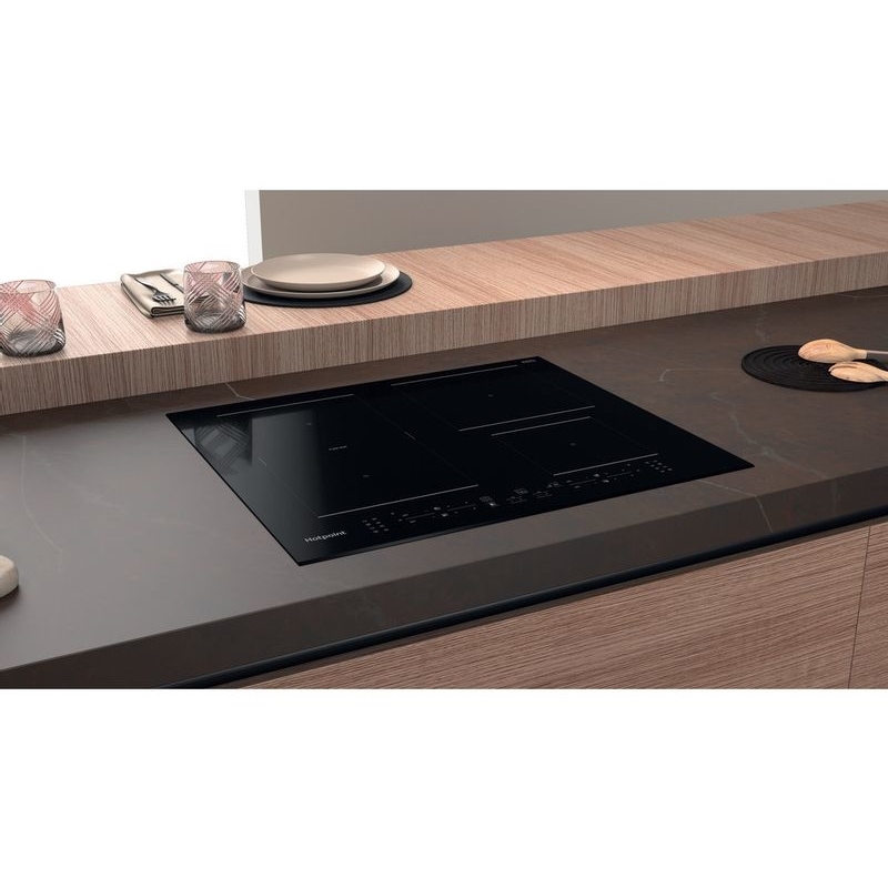 Hotpoint TB7960CBF 59cm Induction Hob, Black