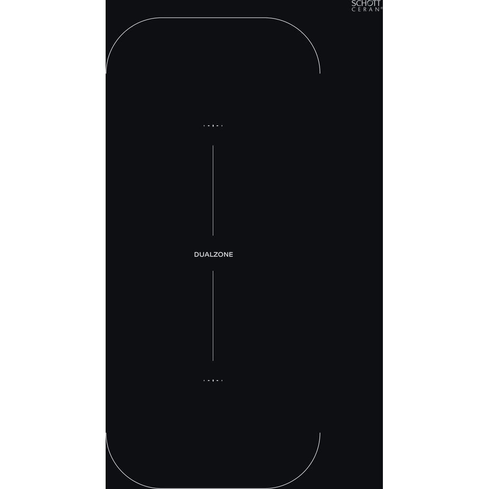 Indesit IB88B60NE 59cm Induction Hob, Black