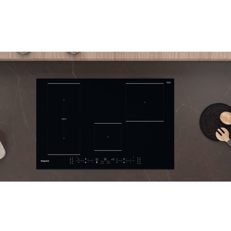 Hotpoint TB3977BBF 77cm Induction Hob, Black