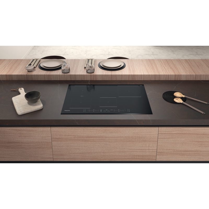 Hotpoint TB3977BBF 77cm Induction Hob, Black