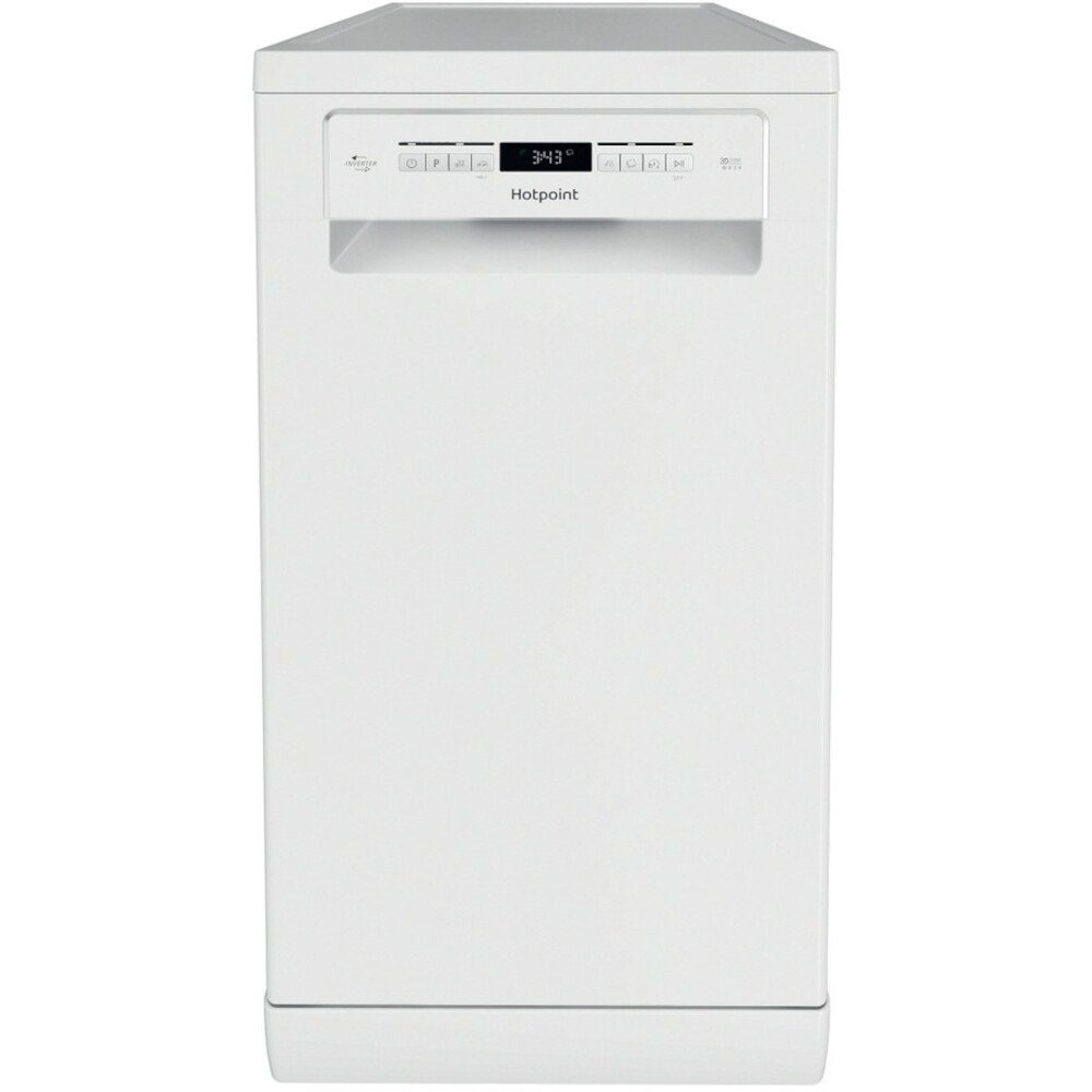 Hotpoint HSFO3T223WUK Slimline Dishwasher, 10 Place Settings