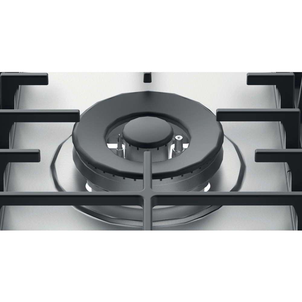 Hotpoint PPH75GDFIXUK 75cm 5 Burner Gas Hob, Stainless Steel