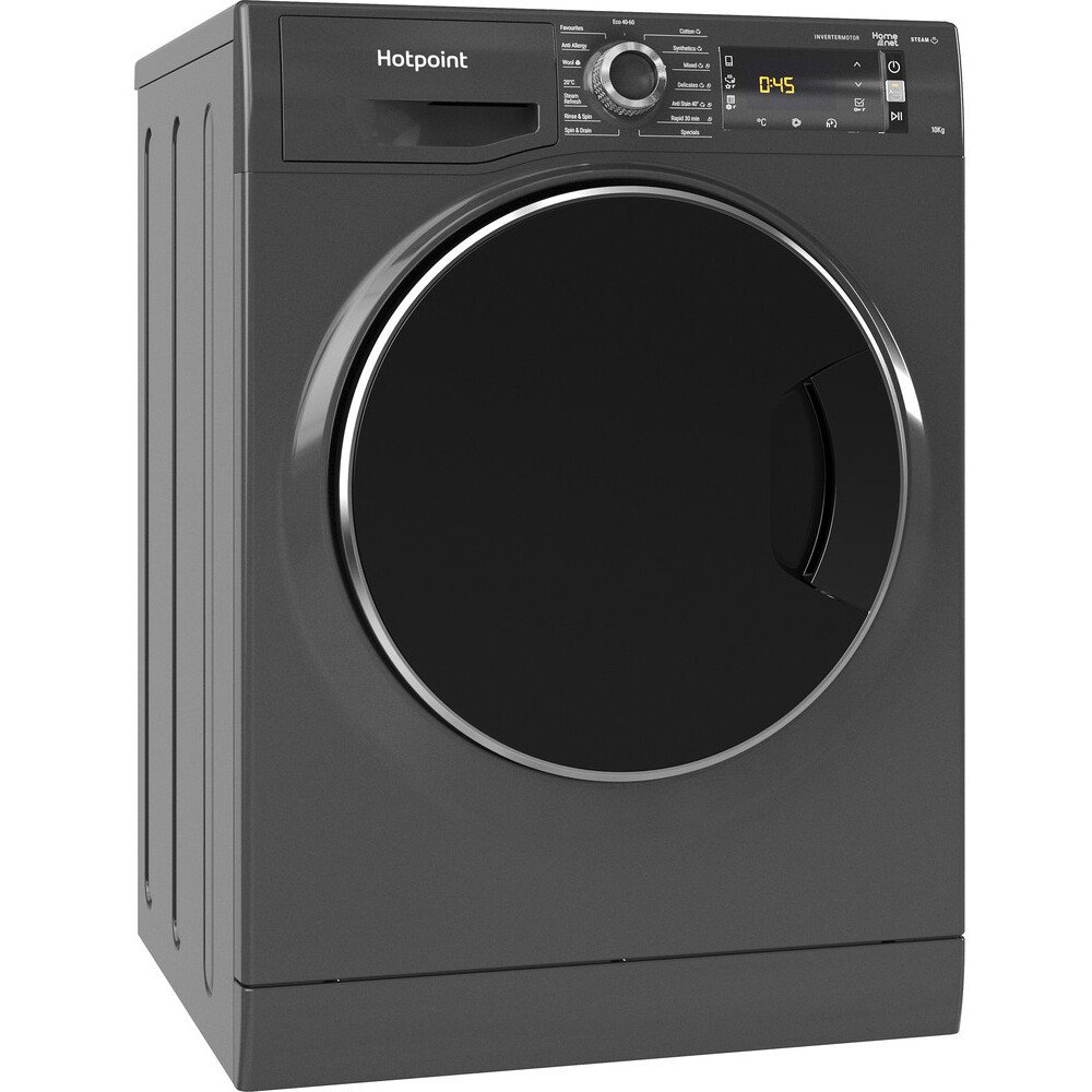 Hotpoint NLLCD1065DGDAWUKN ActiveCare Washing Machine, 10kg, 1600 Spin