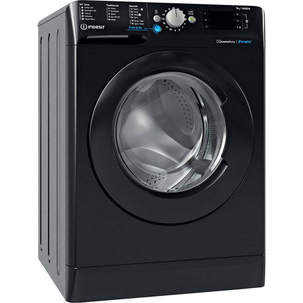 Buy Indesit BWE 91496X K UK N Washing Machine (869991654440) Black