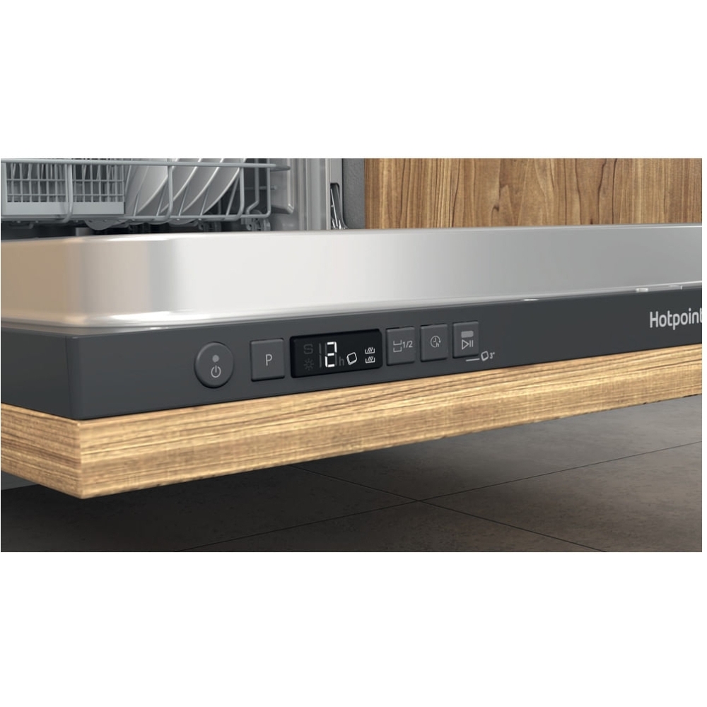 Hotpoint H2IHKD526UK Fully Integrated Dishwasher, 14 Place Settings, E Rated