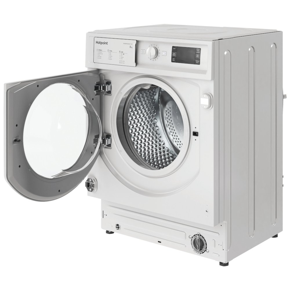 Hotpoint BIWMHG81485UK Integrated Washing Machine, 8kg, 1400 Spin
