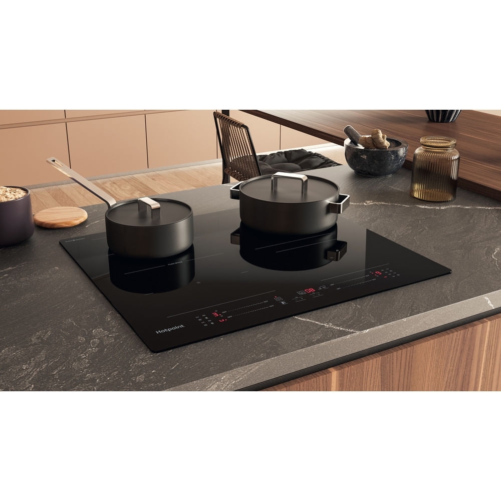 Hotpoint TS3560FCPNE 59cm CleanProtect Induction Hob, Black