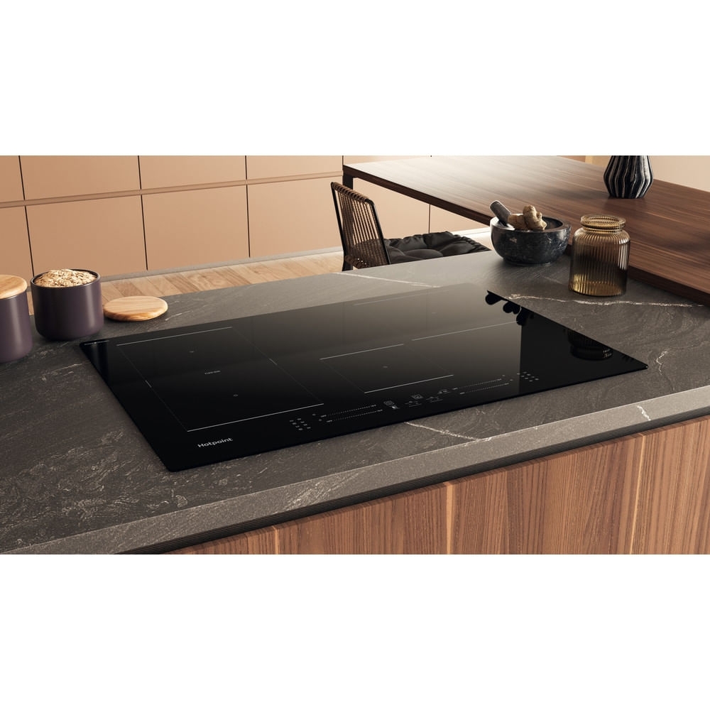 Hotpoint TS6477CCPNE 77cm CleanProtect Induction Hob, Black
