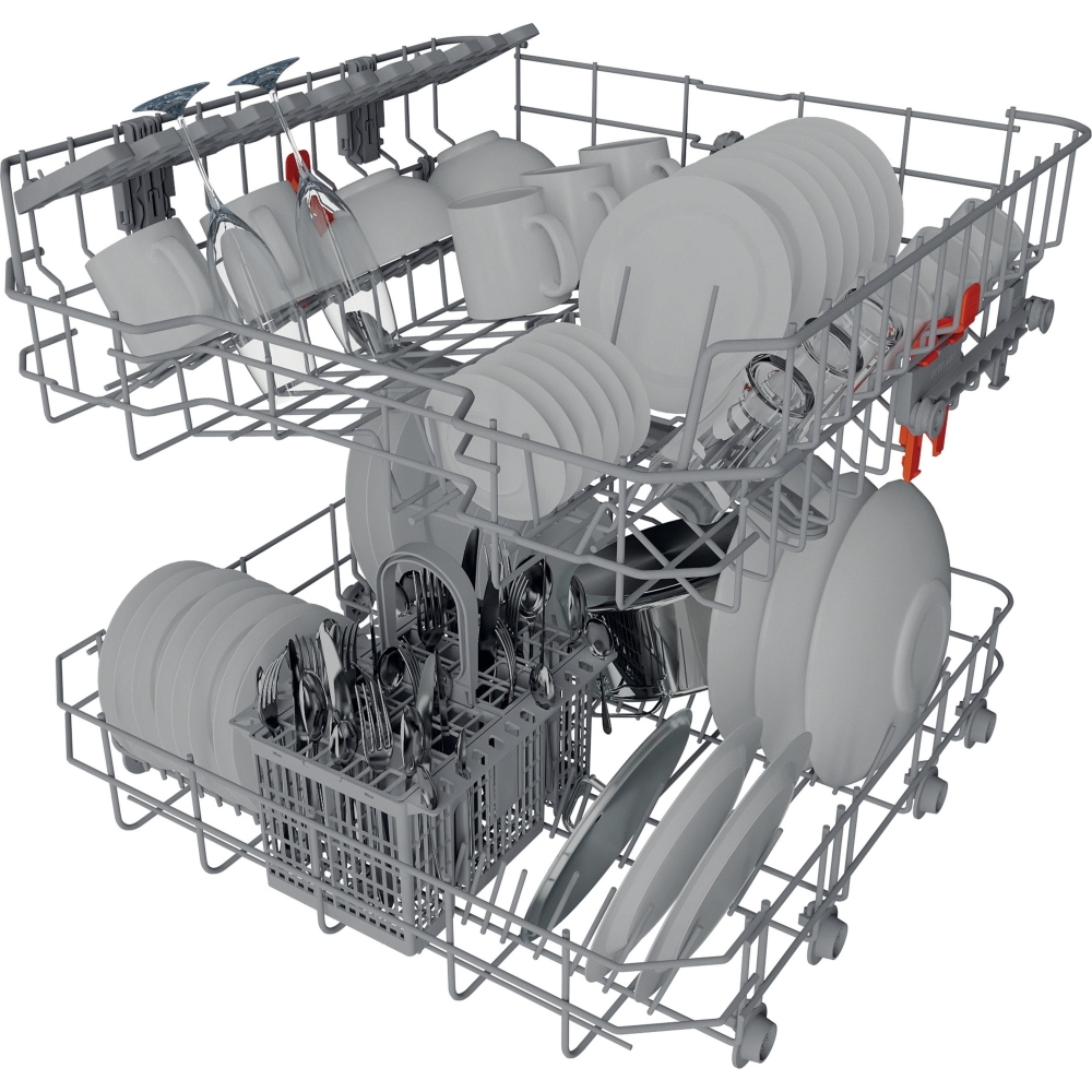 Hotpoint H3BL626BUK Semi Integrated Dishwasher, 14 Place Settings, E Rated
