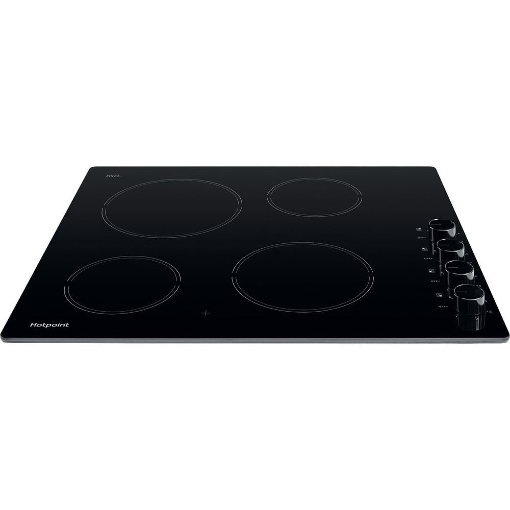 Hotpoint HR620RH 58cm Ceramic Hob, Black