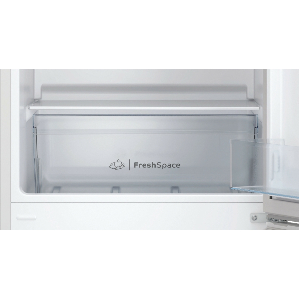 Indesit IB55532WUK Low Frost Fridge Freezer, 60/40, White, E Rated