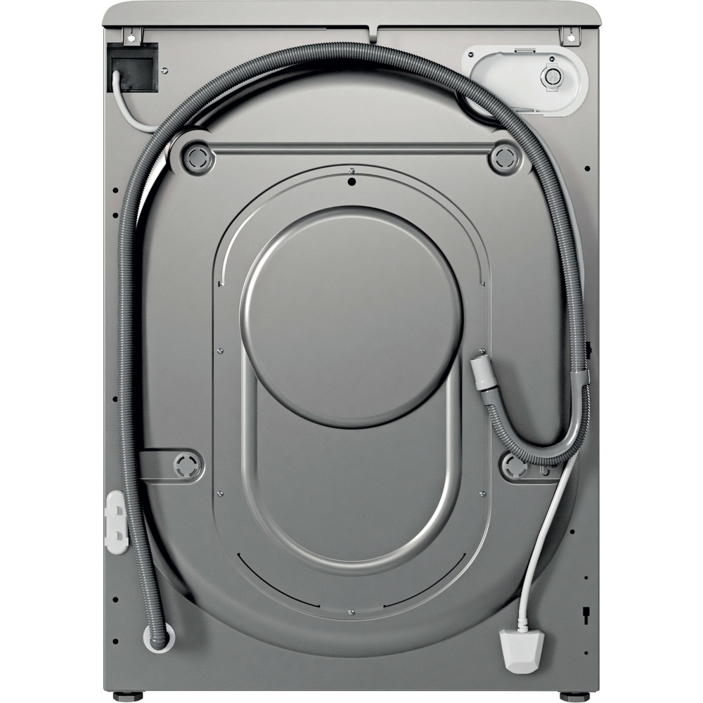 Indesit BDE 96436 SV UK Washer Dryer, 9kg/6kg, 1400 Spin, Silver, D Rated