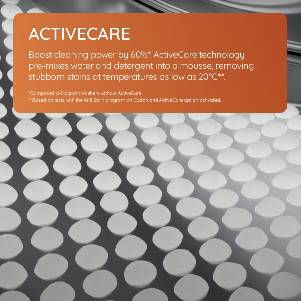 Hotpoint NLCD 1048 WD A UK Washing Machine, 10kg, 1400 Spin, White, A Rated