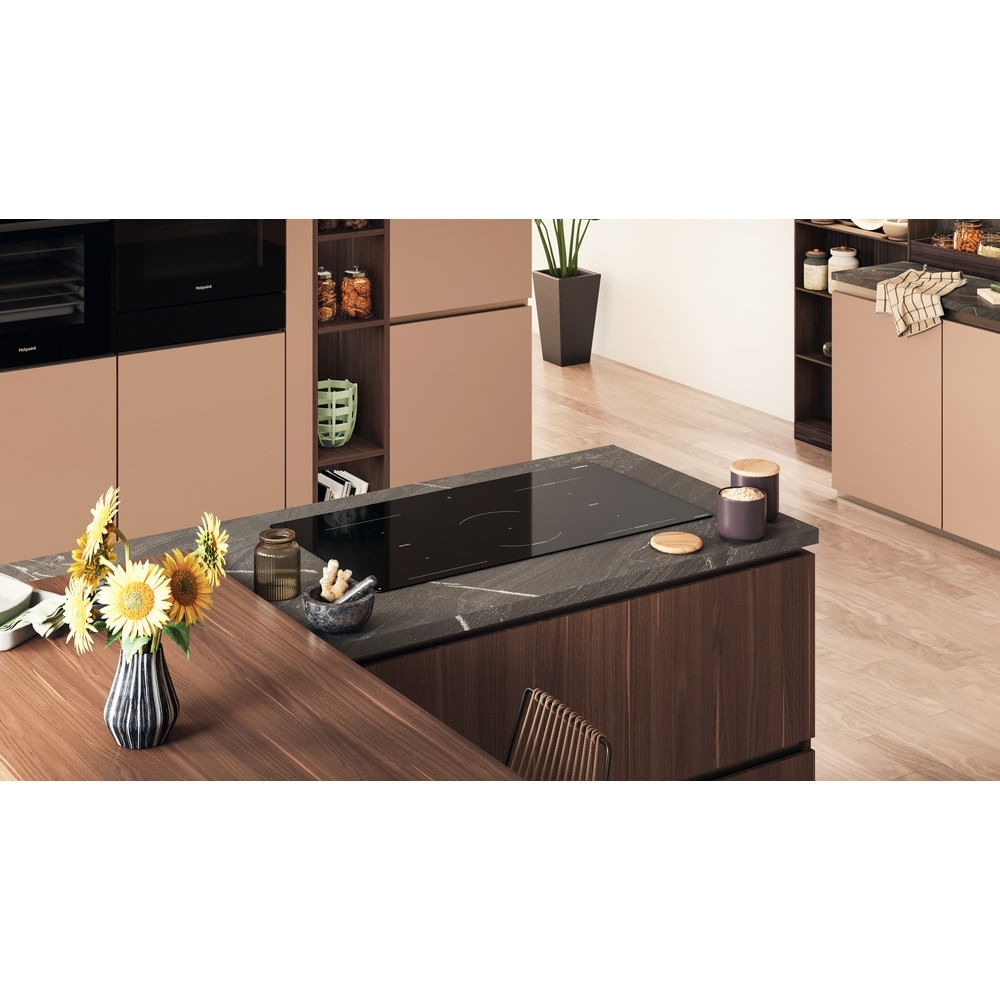 Hotpoint HEX9024DCFF2 91cm Induction Hob, Black