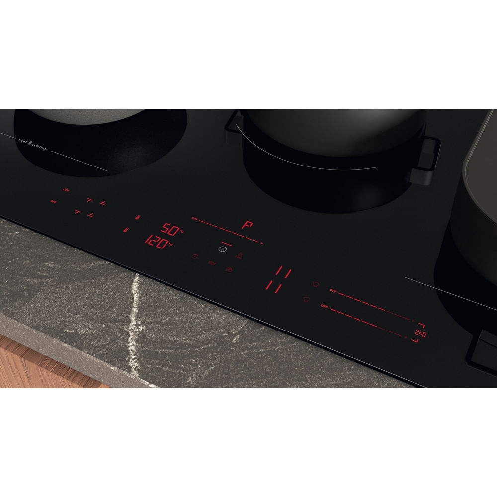 Hotpoint HEX9024DCFF2 91cm Induction Hob, Black