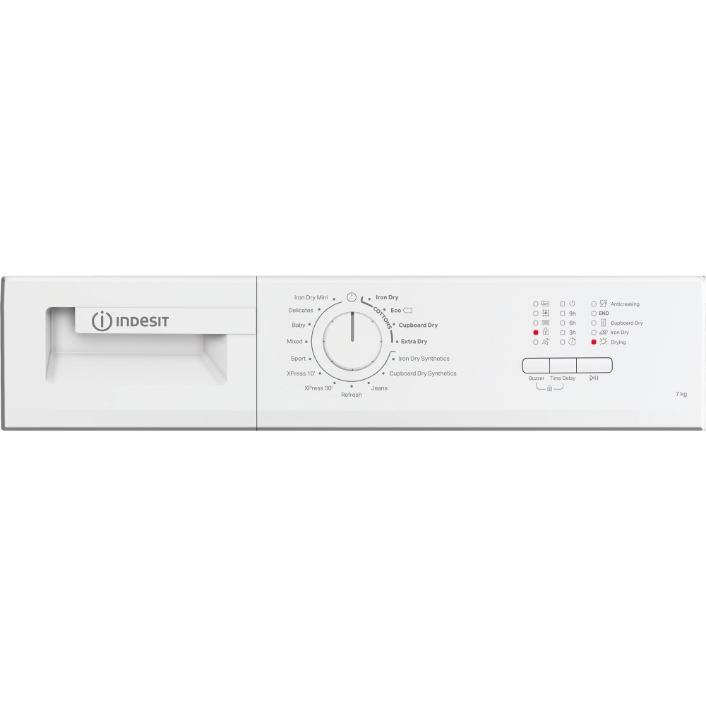 Indesit C YD C82 WWGL UK Condenser Tumble Dryer, 8kg, White, B Rated