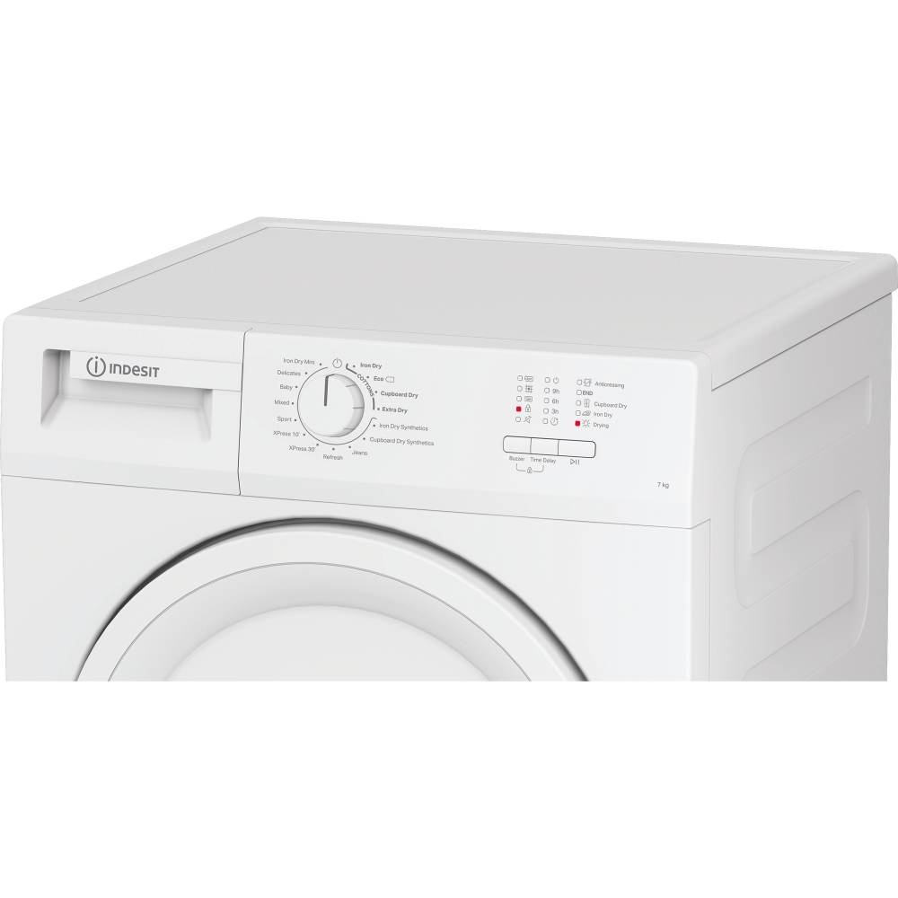 Indesit C YD C82 WWGL UK Condenser Tumble Dryer, 8kg, White, B Rated