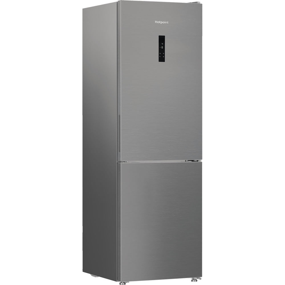 Hotpoint HPK 26362 XP5UK No Frost Fridge Freezer, 60/40, Grey, D Rated