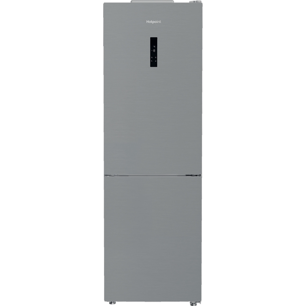 Hotpoint HPK 26362 XP5UK No Frost Fridge Freezer, 60/40, Grey, D Rated