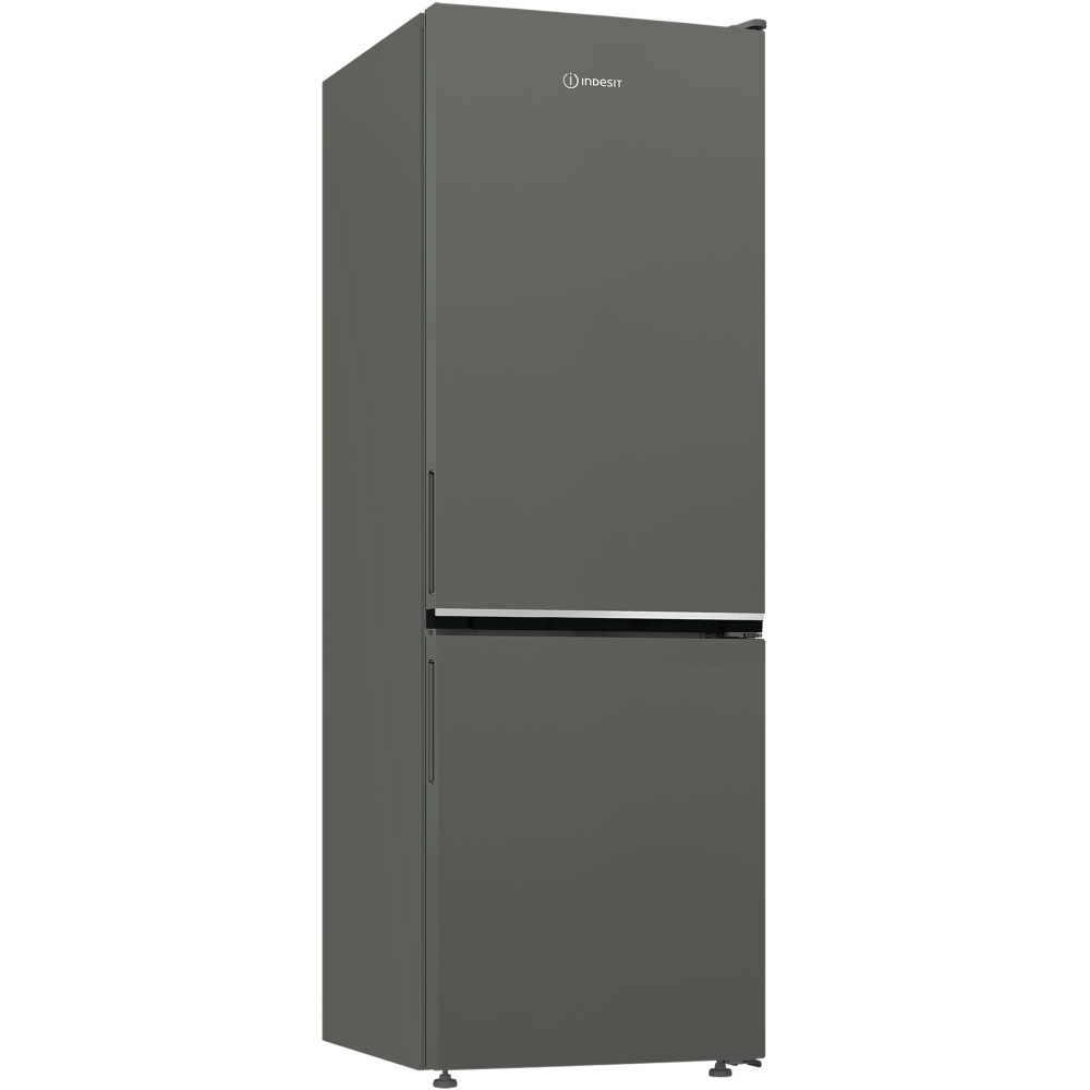 Indesit INK 21411 G4UK Total No Frost Fridge Freezer, 60/40, Silver, E Rated